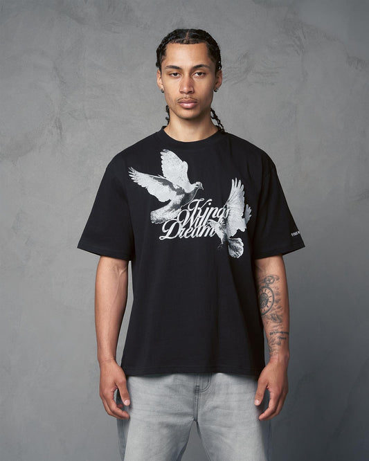 Studio High Flying Doves T-Shirt Black