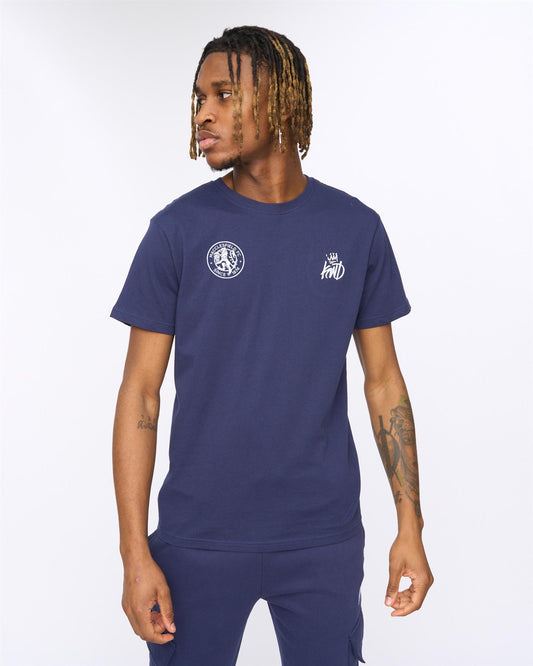 PREORDER Macclesfield FC x KWD T-Shirt Navy