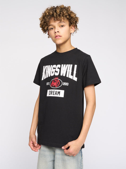 Kids Knockout T-Shirt Black