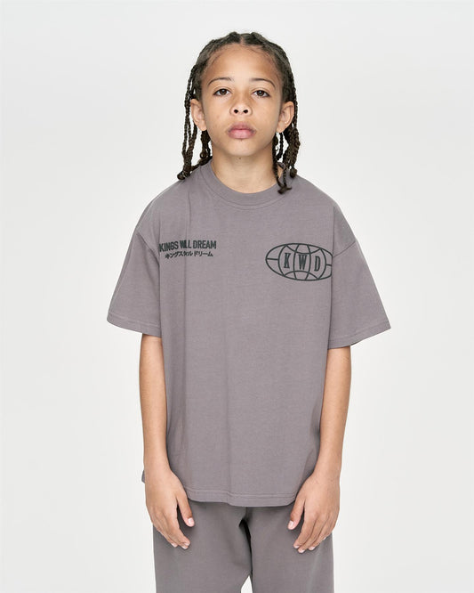 Kids Studio Duo Line T-Shirt Grey
