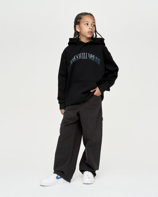 Kids Studio Snake Smile Hoodie Black
