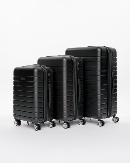 Studio Suitcase 3pk Black