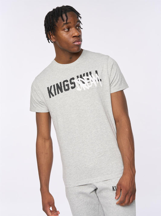 Tagged T-Shirt Grey Marl