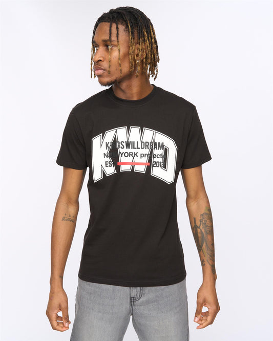 Typeover T-Shirt Black