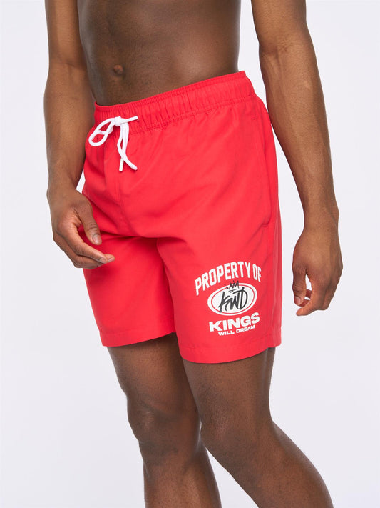 Prop Swim Shorts Red