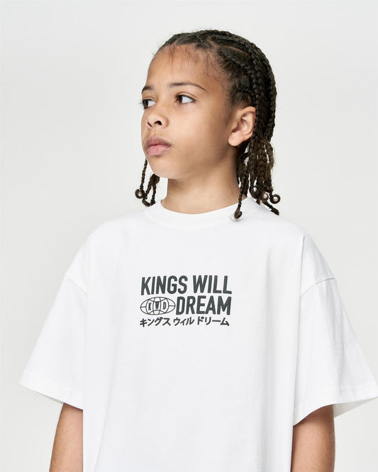 Kids Studio Title T-Shirt Optic White
