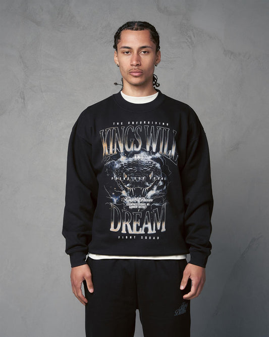 Studio Snake Eyes Crew Sweat Black