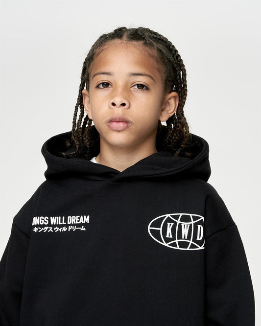 Kids Studio Duo Line Hoodie Black