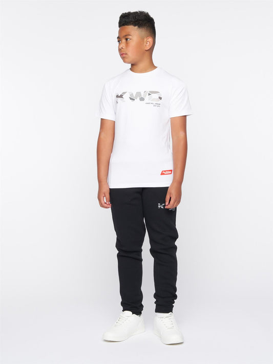 Fracture T-Shirt Optic White / Grey Reflective