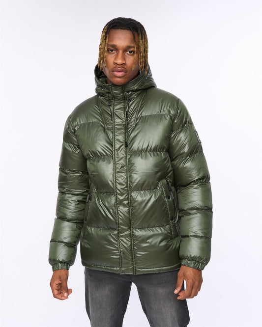 Welcome Puffer Jacket Olive