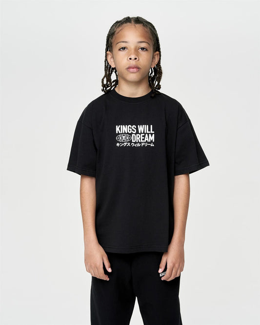 Kids Studio Title T-Shirt Black