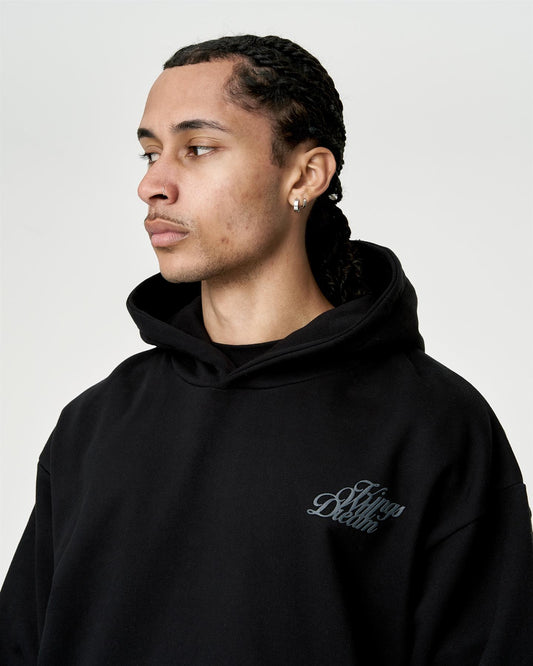 Studio Scripted Hoodie Black