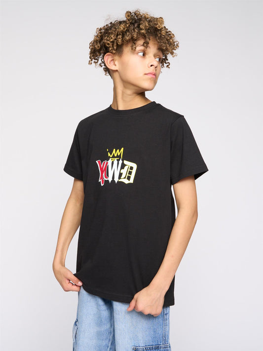 Kids Ransom T-Shirt Black