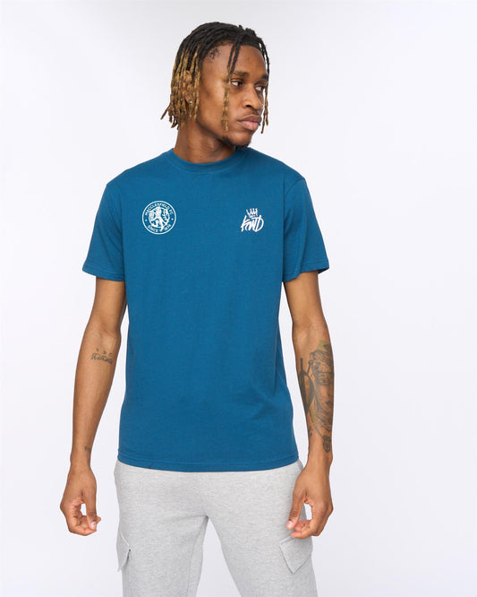 PREORDER Macclesfield FC x KWD T-Shirt Teal