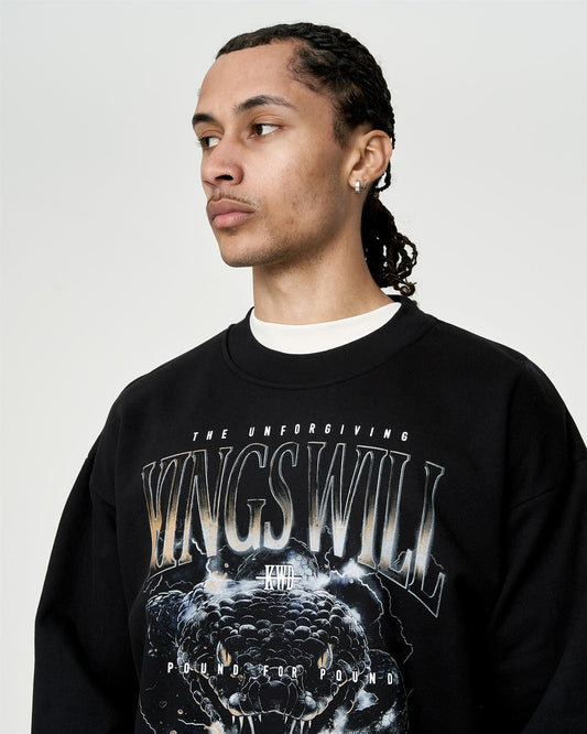 Studio Snake Eyes Crew Sweat Black