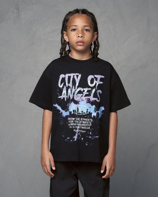 Kids Studio Angel City T-Shirt Black