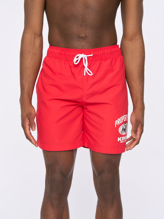 Prop Swim Shorts Red