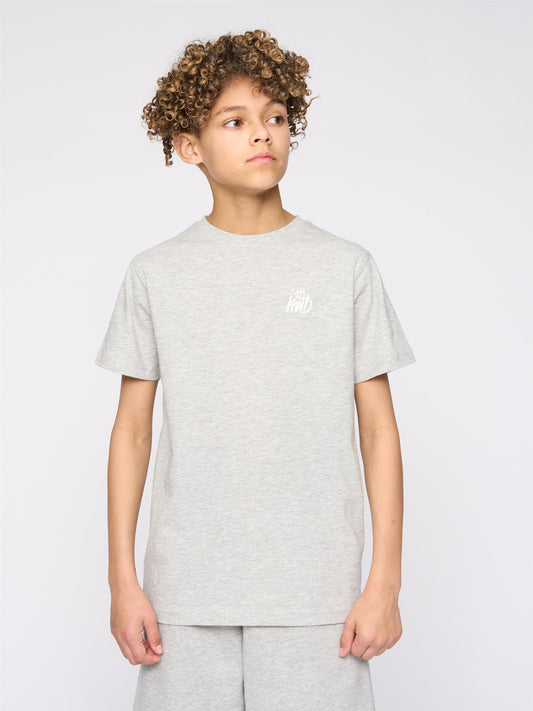 Kids Stanton T-Shirt Grey Marl