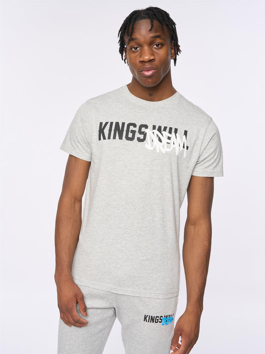 Tagged T-Shirt Grey Marl