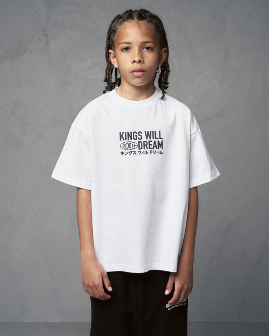 Kids Studio Title T-Shirt Optic White