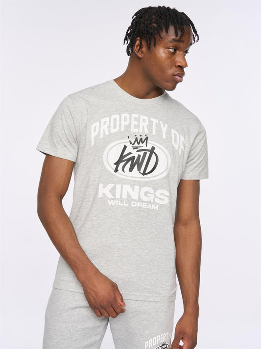 Prop T-Shirt Grey Marl