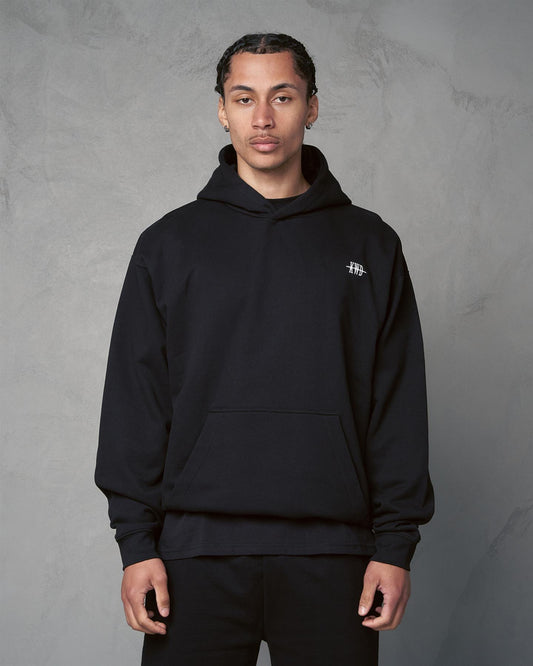 Studio Butterfly Hoodie Black