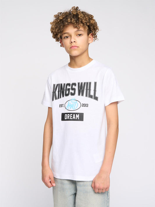 Kids Knockout T-Shirt White