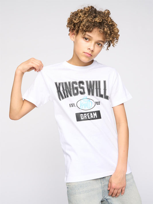 Kids Knockout T-Shirt White