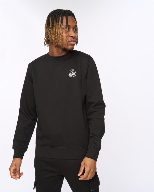 Crosby Crew Sweat Black