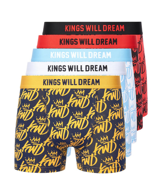 Tagged Boxers 5pk Assorted