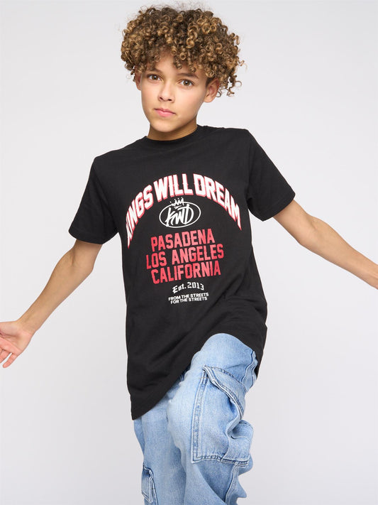 Kids Pasadena T-Shirt Black