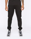 Crosby Cargo Joggers Black