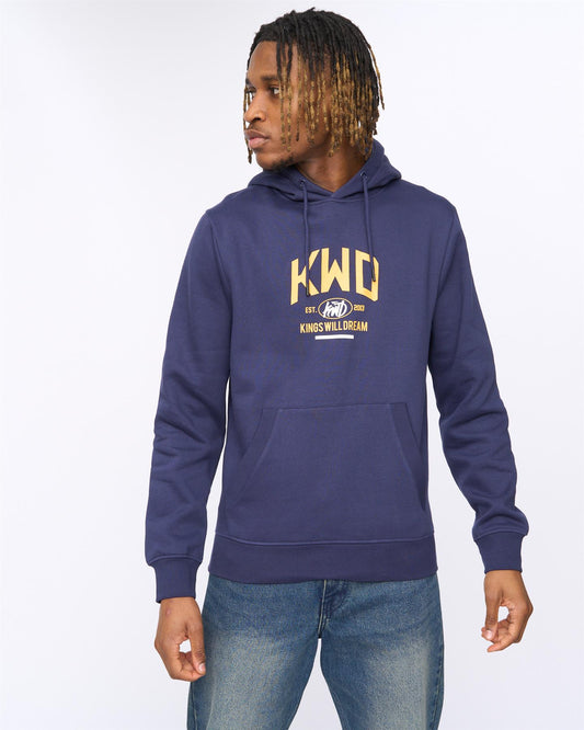 Tattooed Hoodie Navy