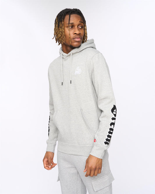 Sleevely Hoodie Grey Marl