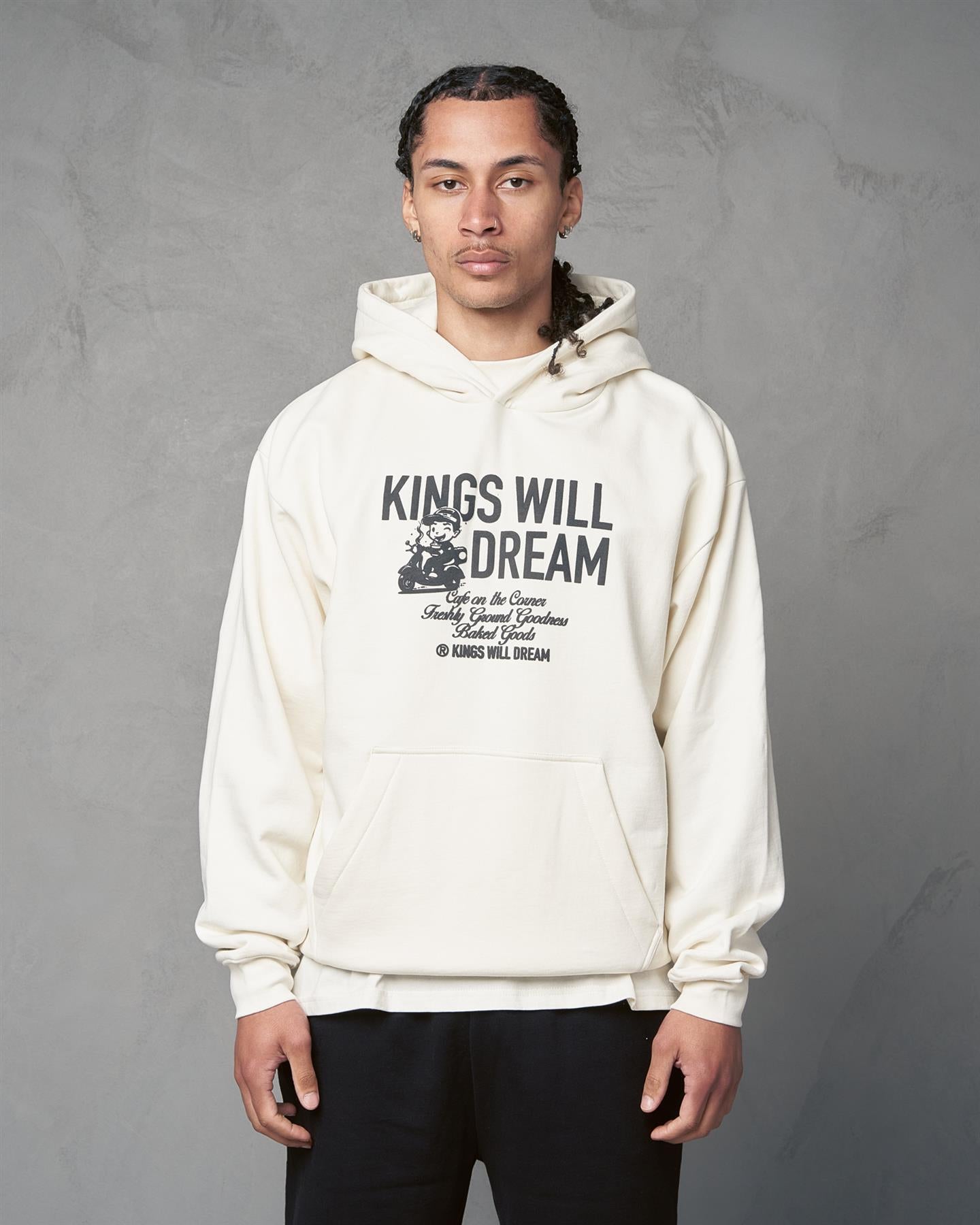 Studio Cafe Hoodie Off White