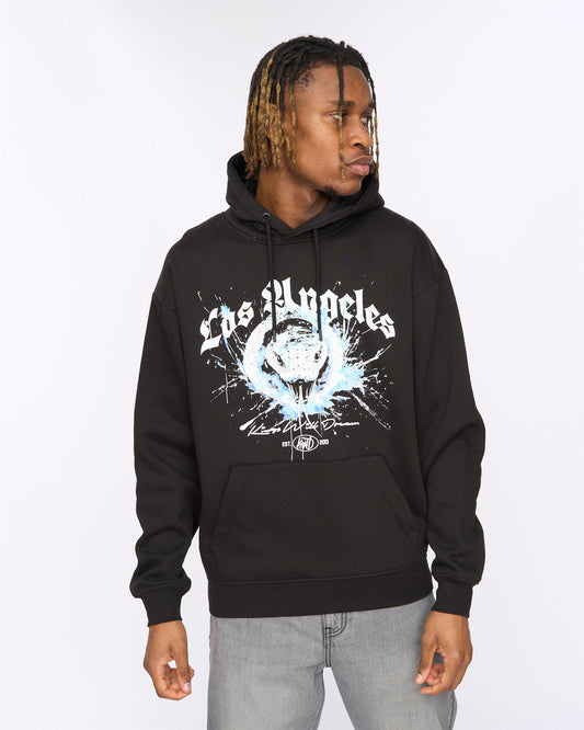 Snakered Hoodie Black