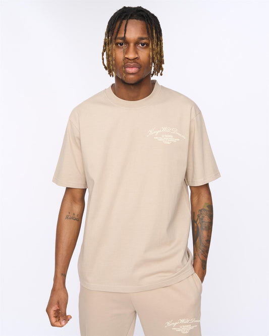 Arch Oversized T-Shirt Stone