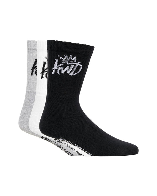 Simplene Sports Socks 3pk Multi