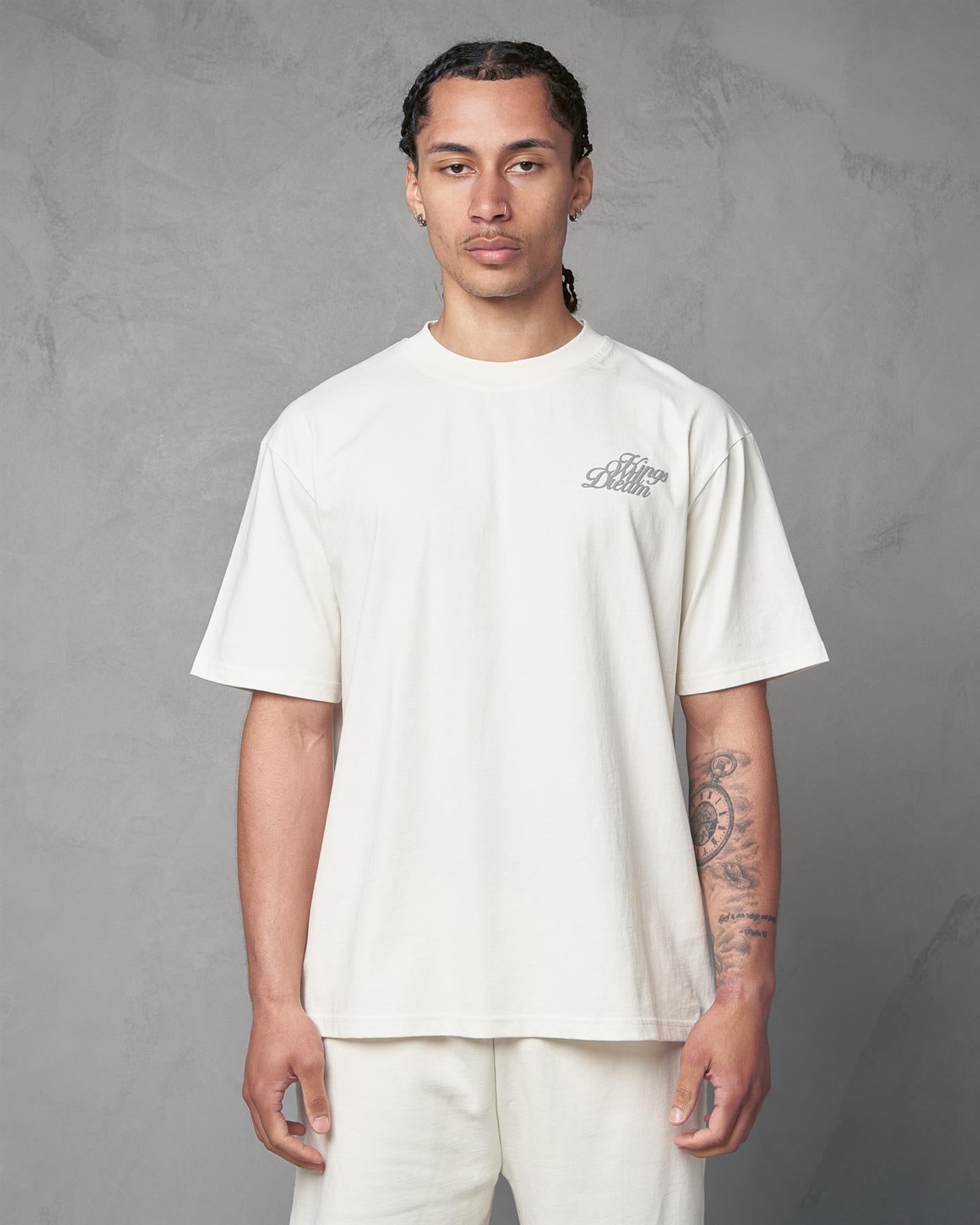 Studio Scripted T Shirt Off White