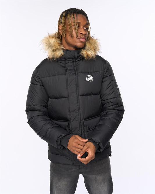 Curvlay Parka Black