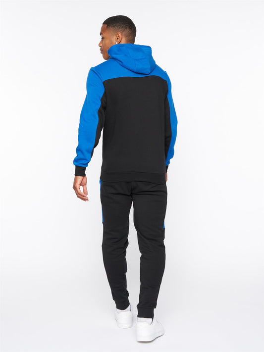 Burton Tracksuit Zip Thru Hoody Jet Black / Cobalt