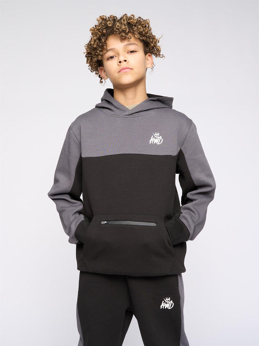 Kids Techy Tracksuit Black