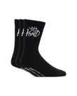 Simplene Sports Socks 3pk Black