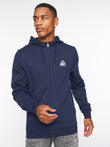 Coby Zip Thru Hoody Navy