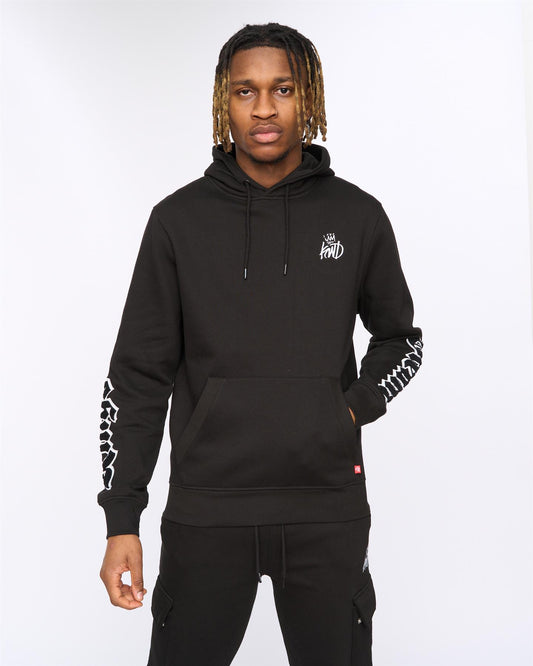 Sleevely Hoodie Black