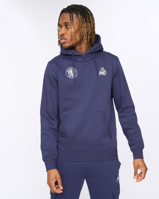 PREORDER Macclesfield FC x KWD Hoodie Navy