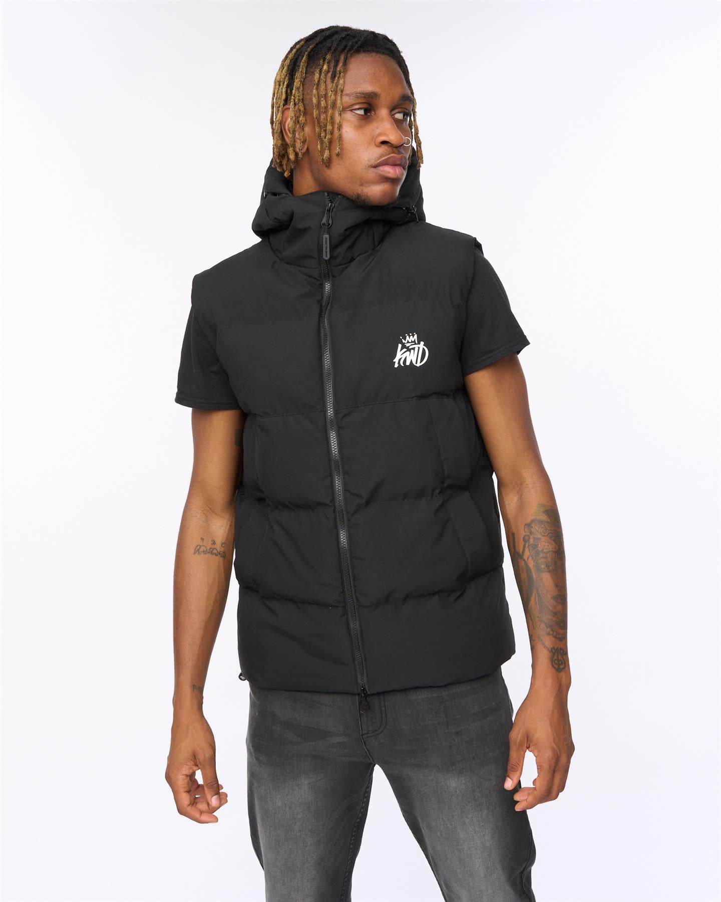 Nahjo Gilet Black