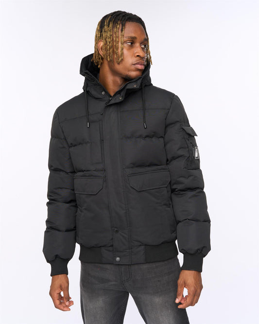 Wakaday Bomber Jacket Black