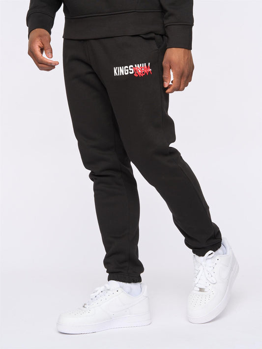 Tagged Joggers Black