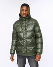 Welcome Puffer Jacket Olive
